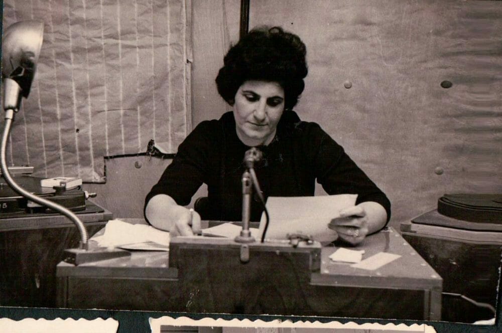 My Mom, Violet Battat with Eitan's WERB Radio - East to West